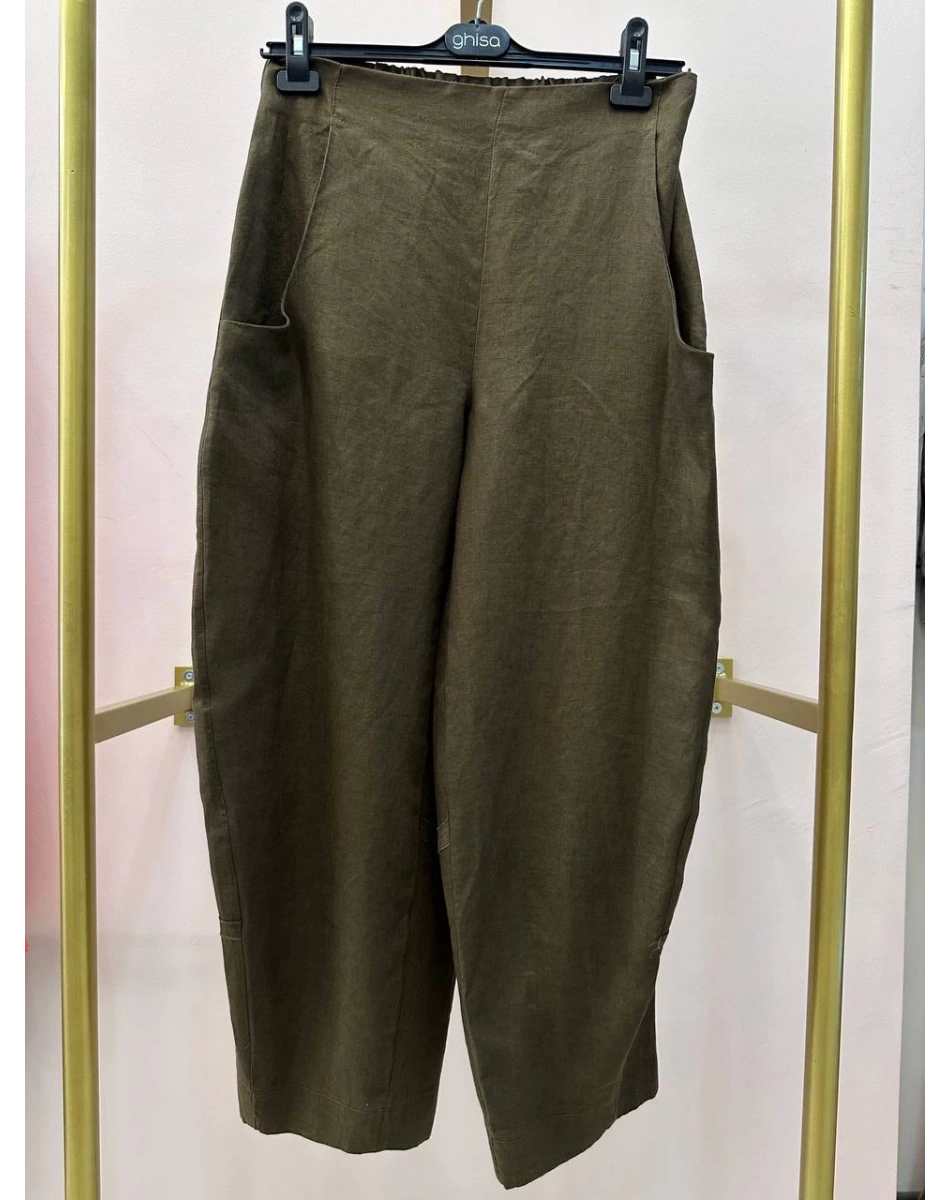 Ghisa 25YGSTKM4038 Kahve Keten İkili Takım