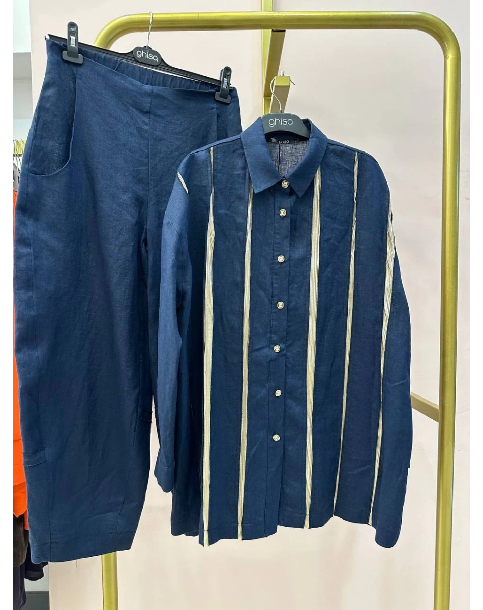 Ghisa 25YGSTKM4038 Lacivert Keten İkili Takım