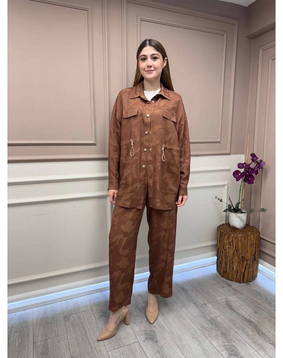 Ghisa 25YGSTKM4082 Camel İkili Takım