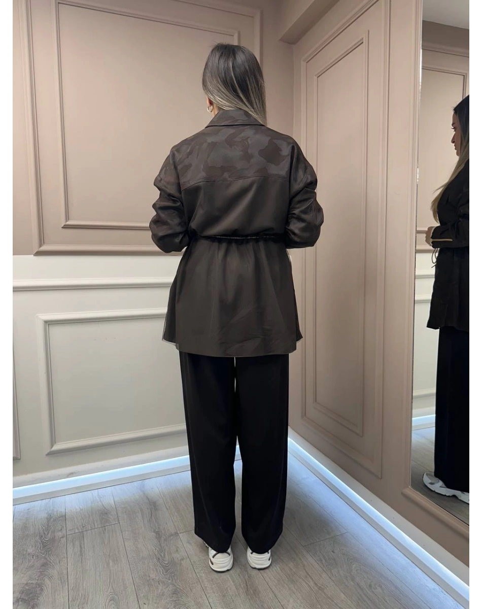 Ghisa 25YGSTKM4082 Kahve İkili Takım