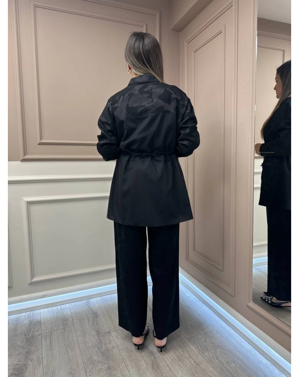 Ghisa 25YGSTKM4082 Siyah İkili Takım