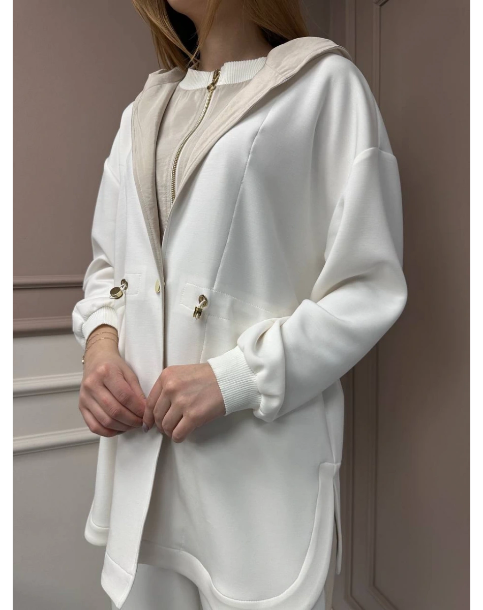 Ghisa 25YGSTKM4789 Ekru İkili Takım