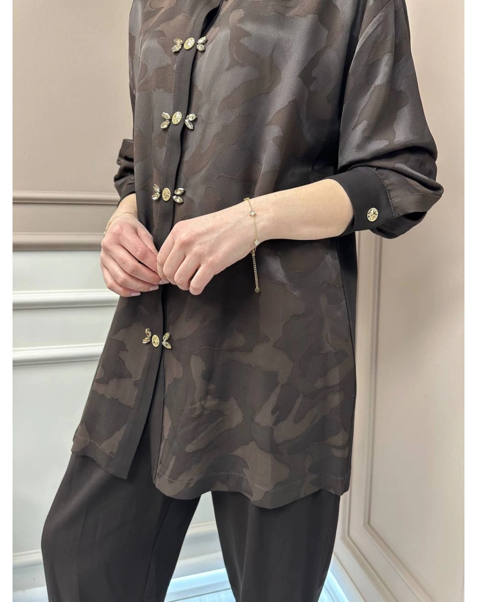 Ghisa 25YGSTKM4817 Kahve İkili Takım