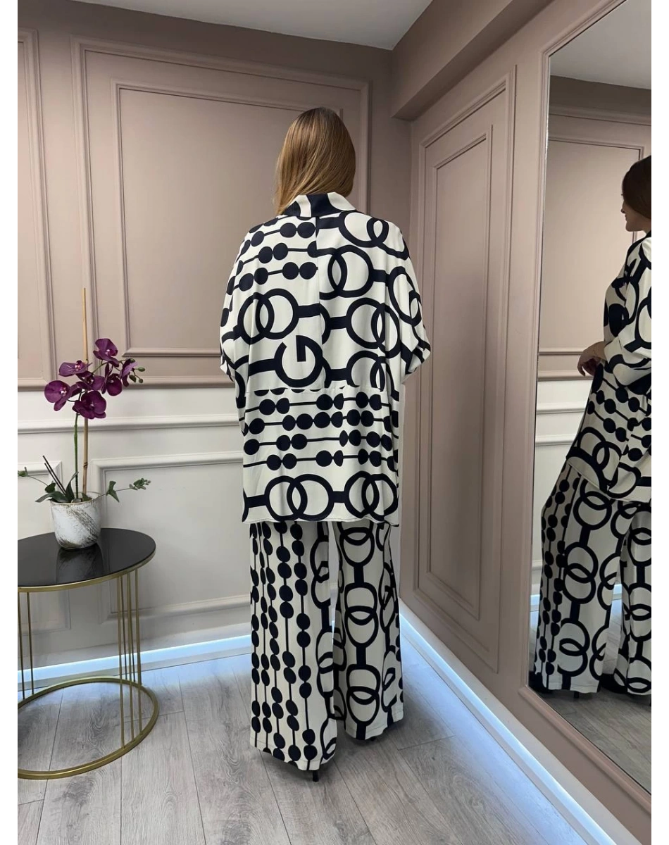 Ghisa 25YGSTKM4824 Ekru İkili Takım