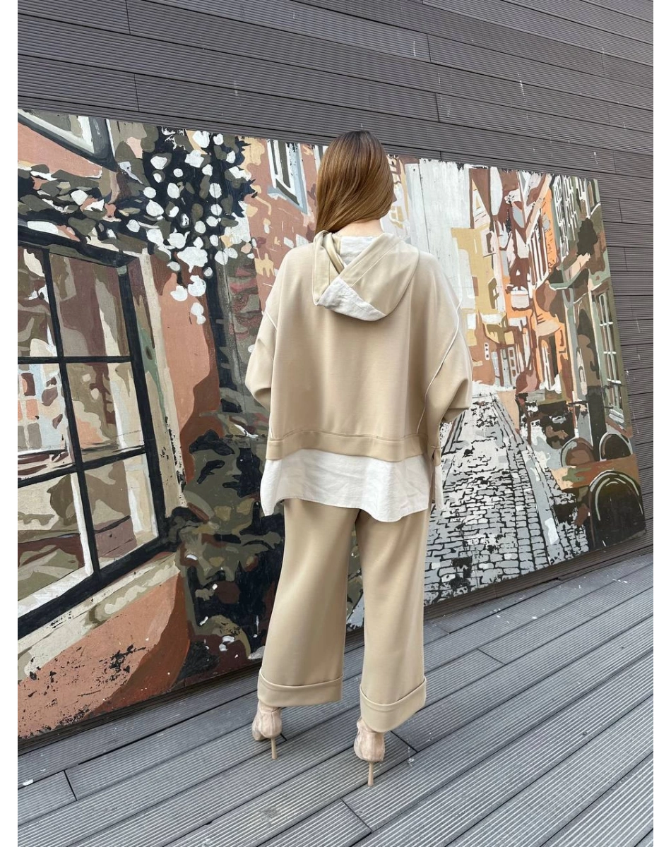 Ghisa 25YGSTKM4837 Bej İkili Takım