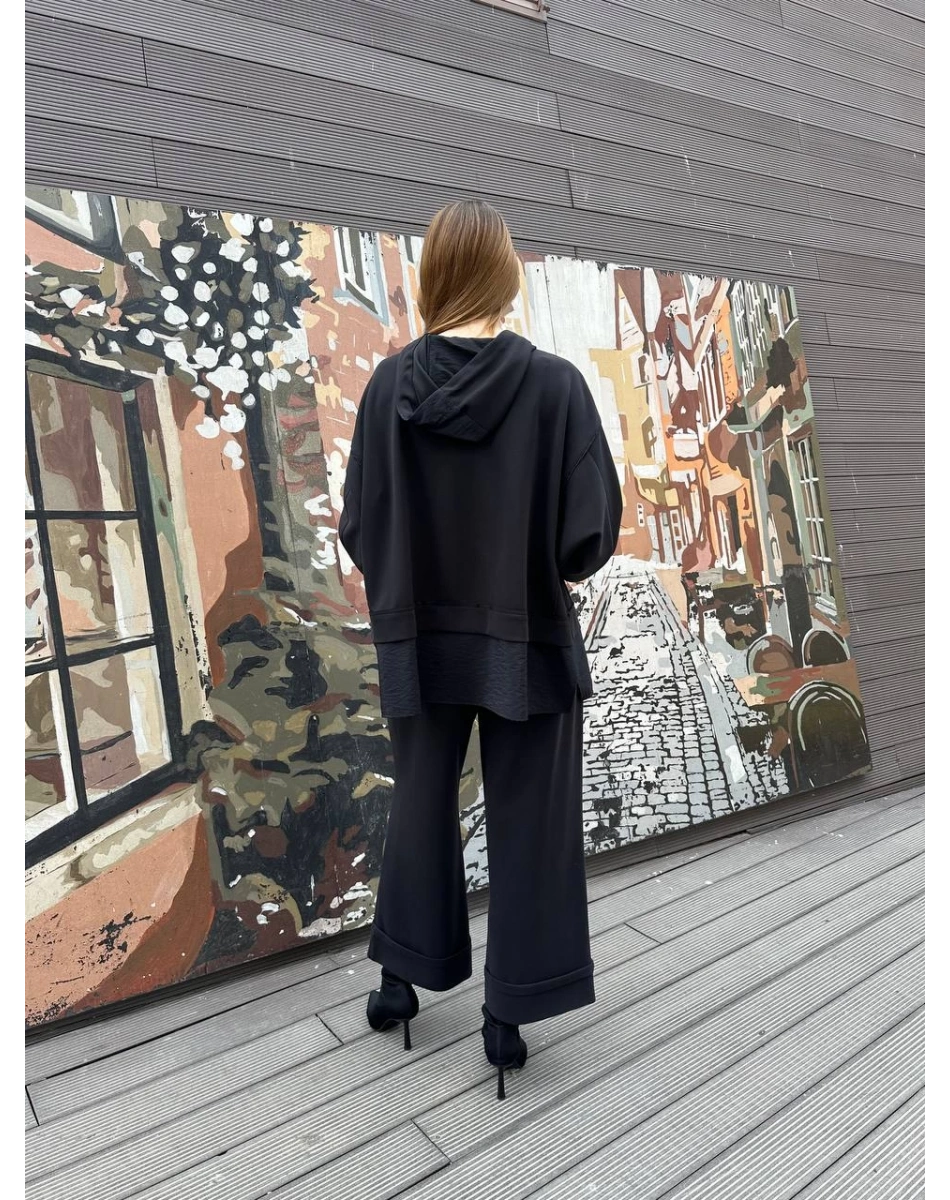 Ghisa 25YGSTKM4837 Siyah İkili Takım