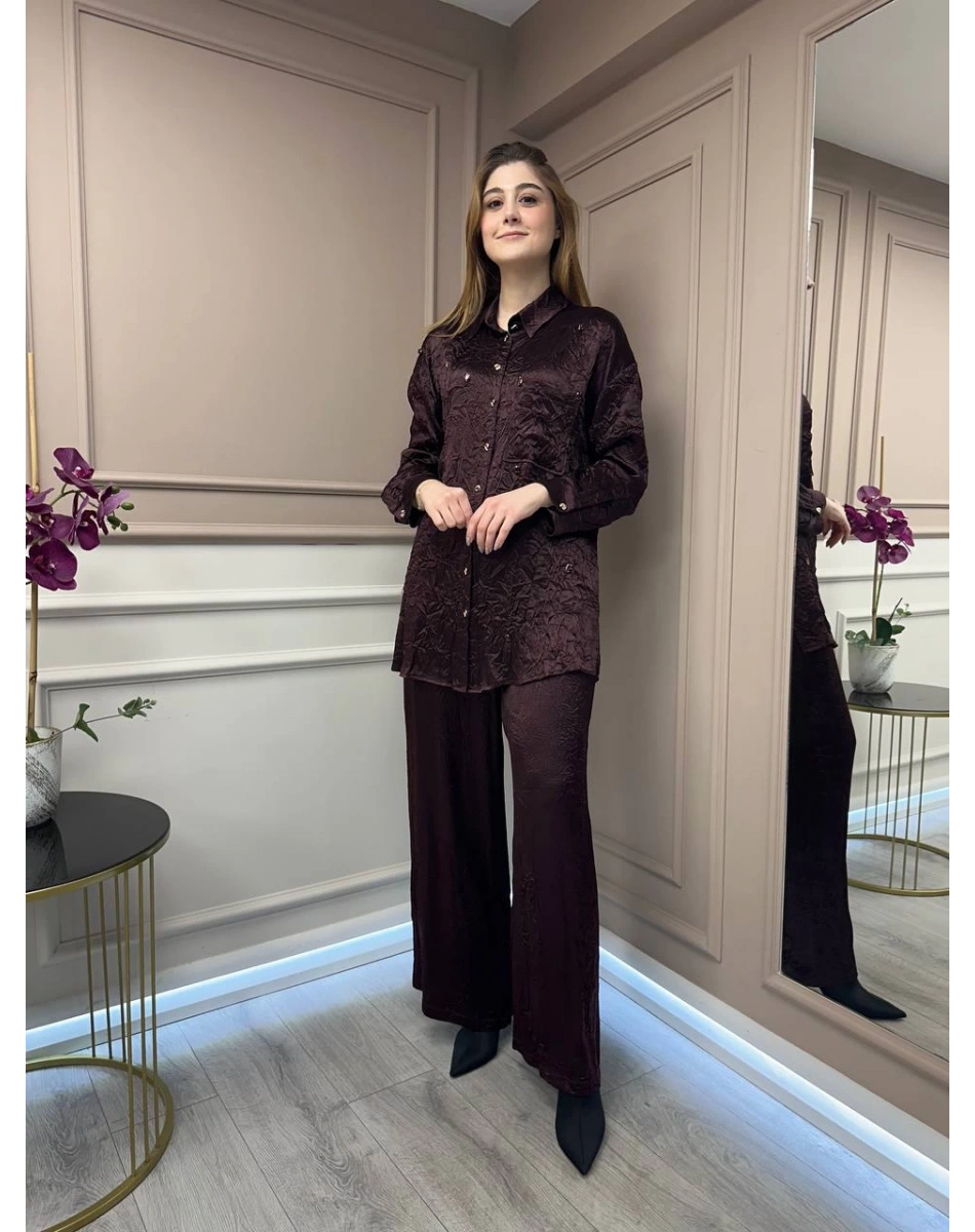 Ghisa 25YGSTKM4843 Bordo İkili Takım