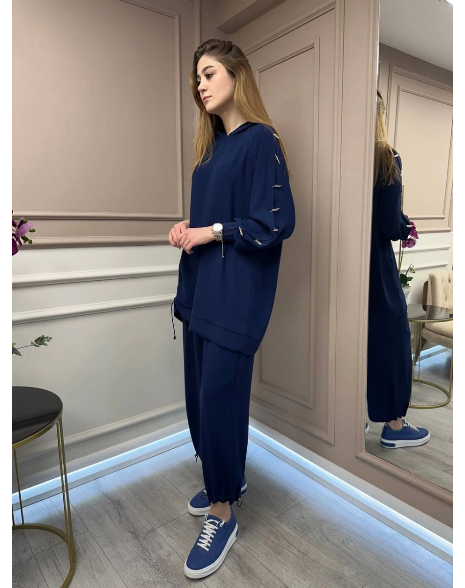 Ghisa 25YGSTKM4852 Lacivert İkili Takım