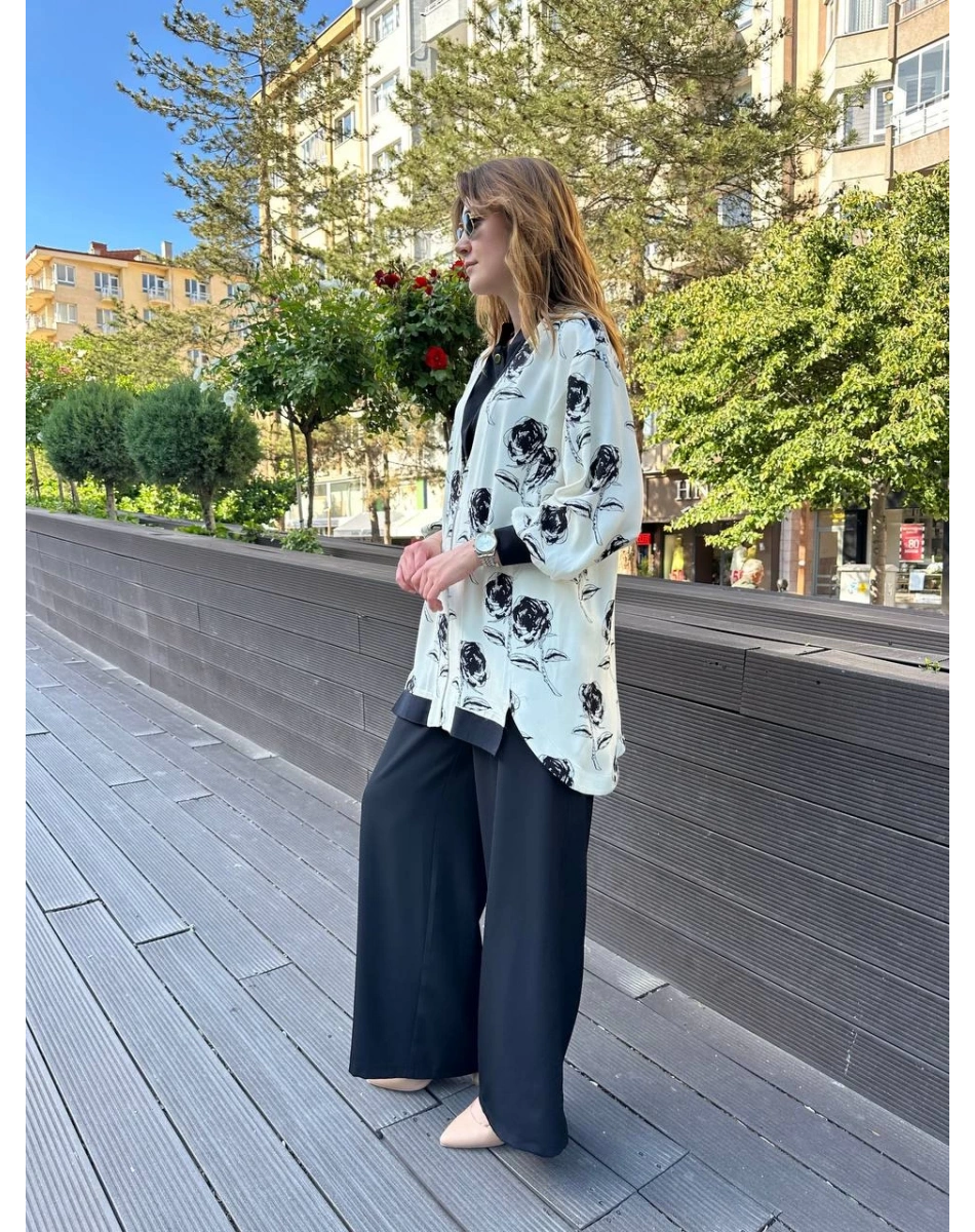 Ghisa 25YGSTKM4873 Ekru İkili Takım