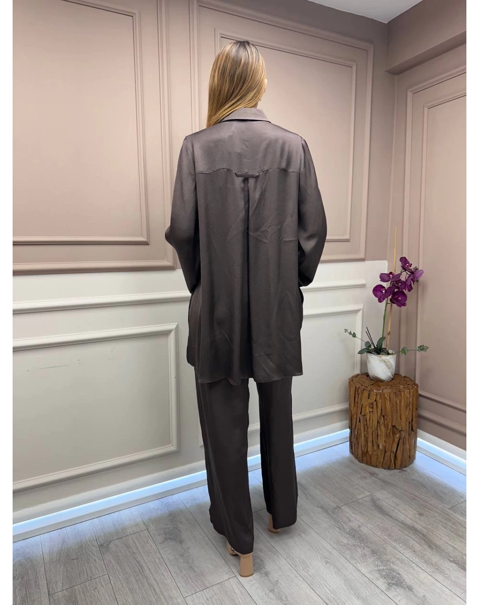 Ghisa 25YGSTKM4885 Kahve İkili Takım