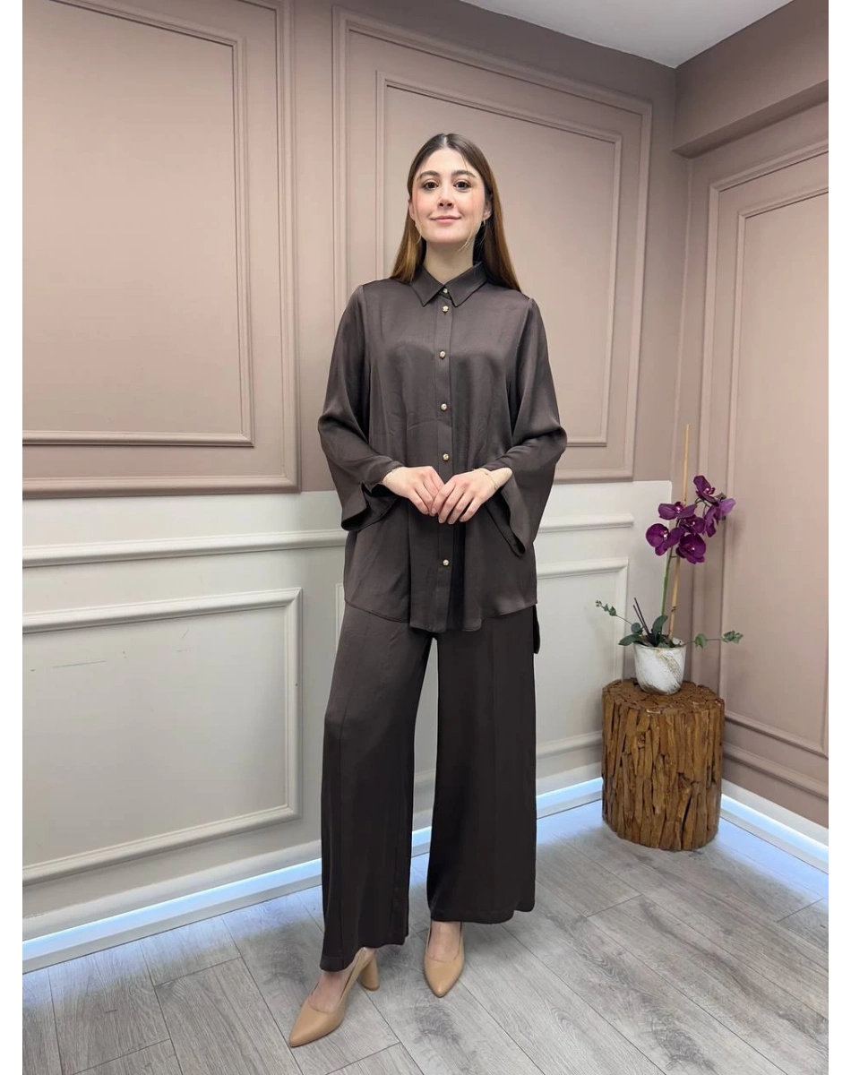 Ghisa 25YGSTKM4885 Kahve İkili Takım