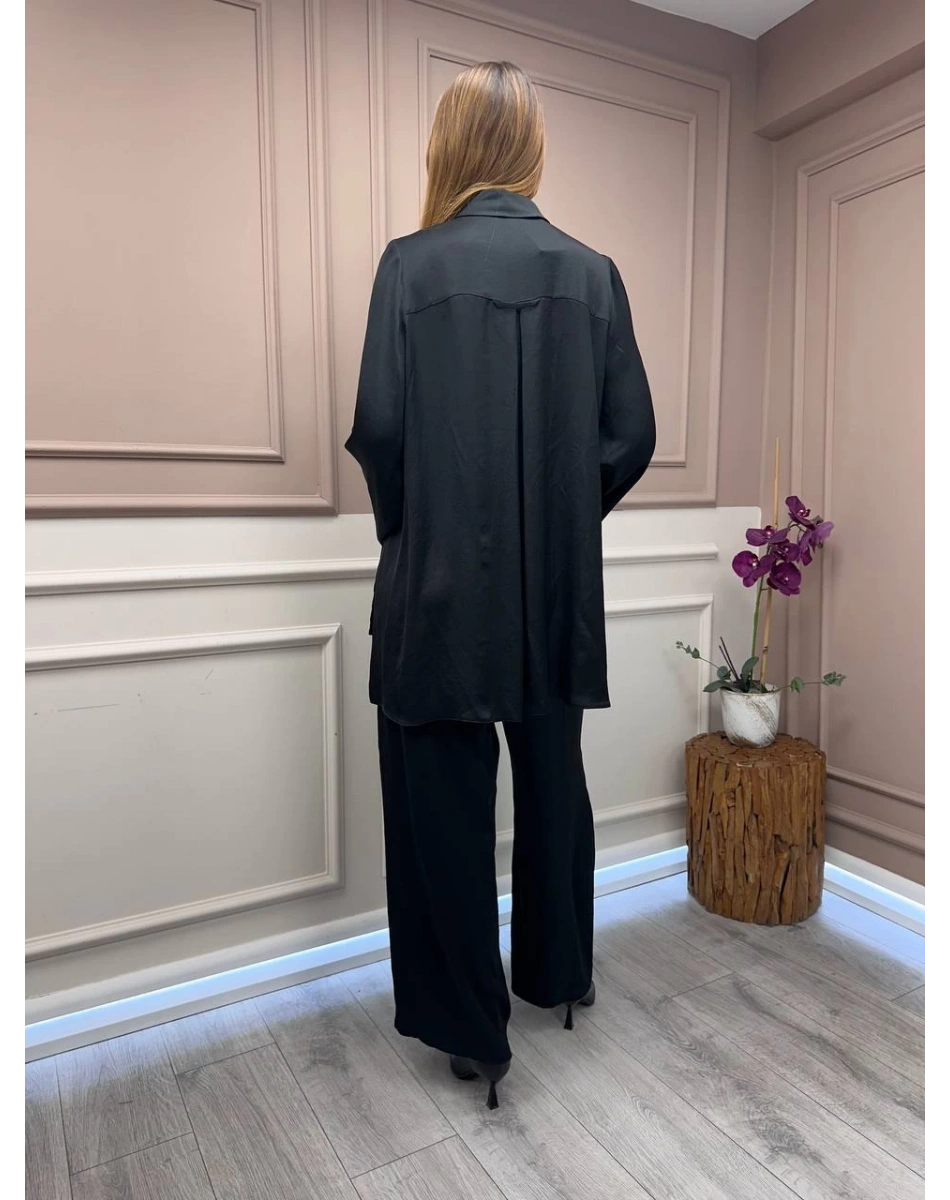 Ghisa 25YGSTKM4885 Siyah İkili Takım