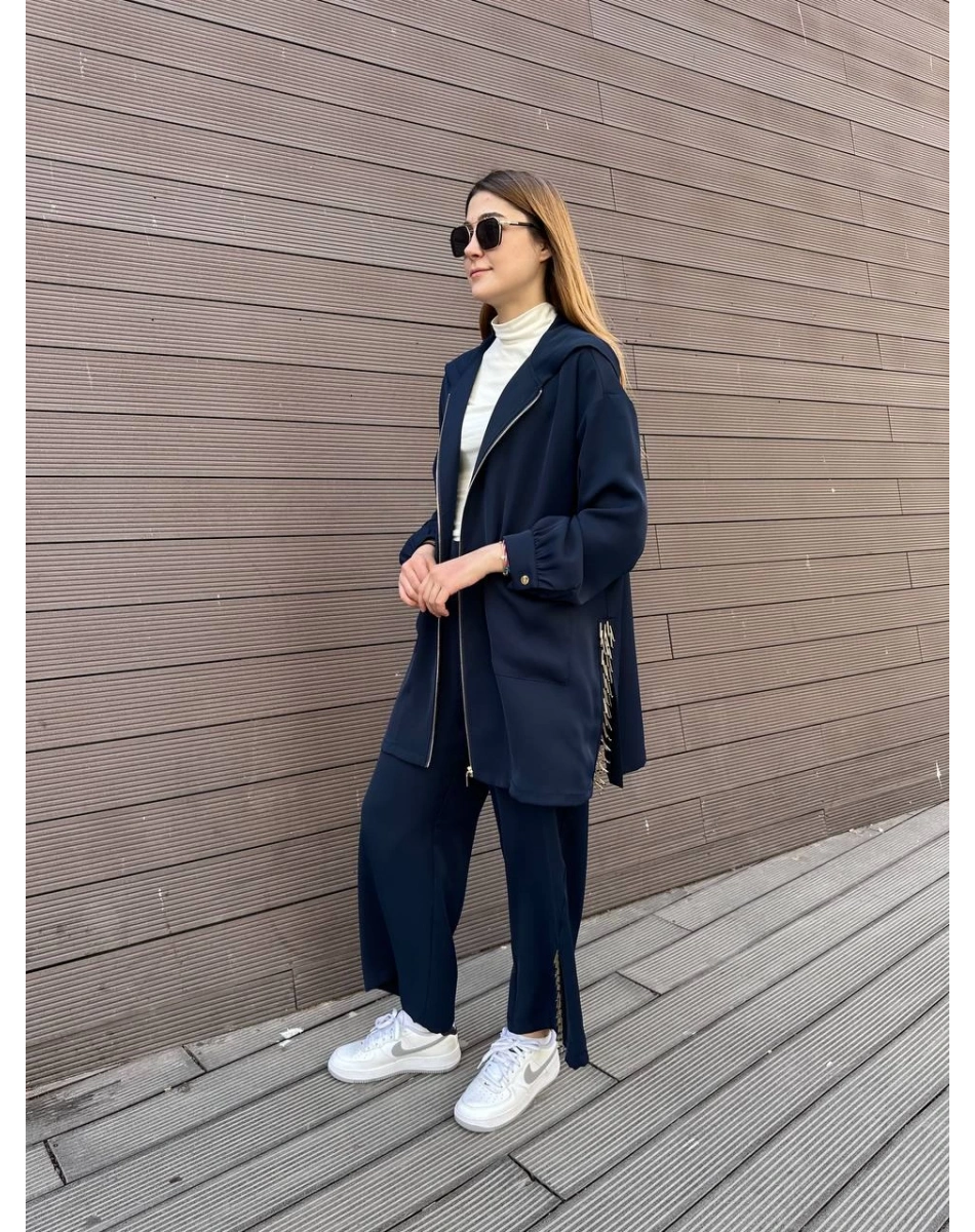 Ghisa 25YGSTKM4886 Lacivert İkili Takım