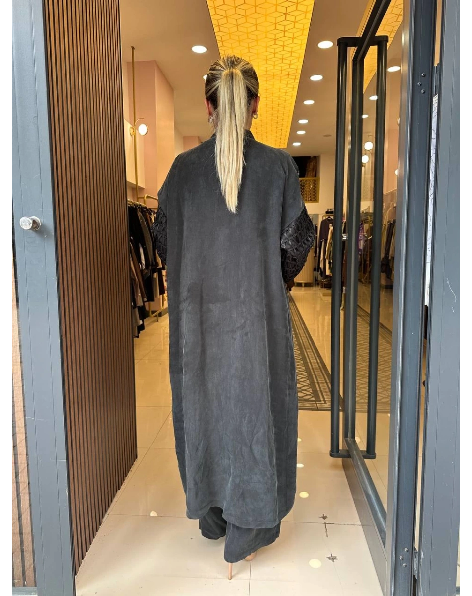 Ghisa 25YGSTKM7329 Siyah Üçlü Takım