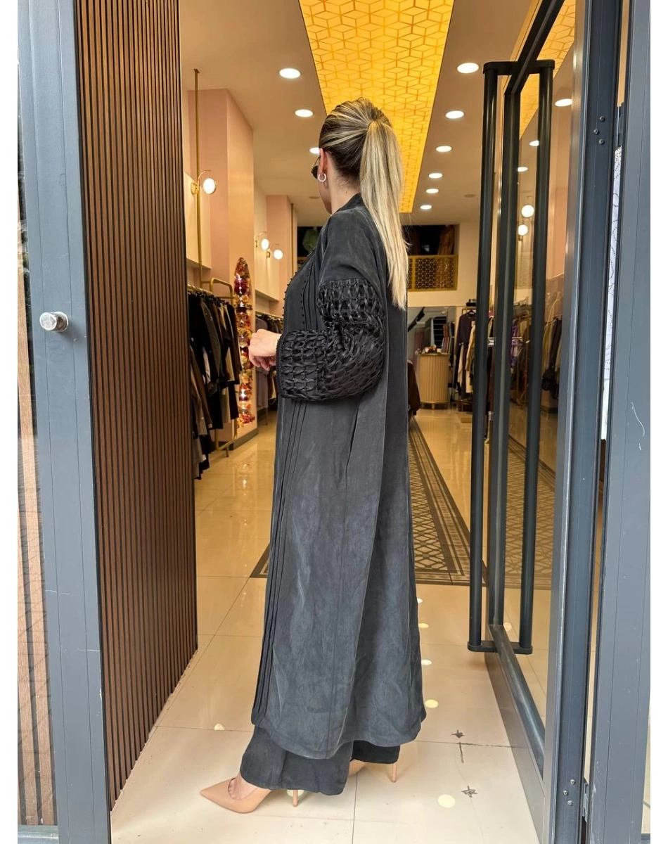 Ghisa 25YGSTKM7329 Siyah Üçlü Takım