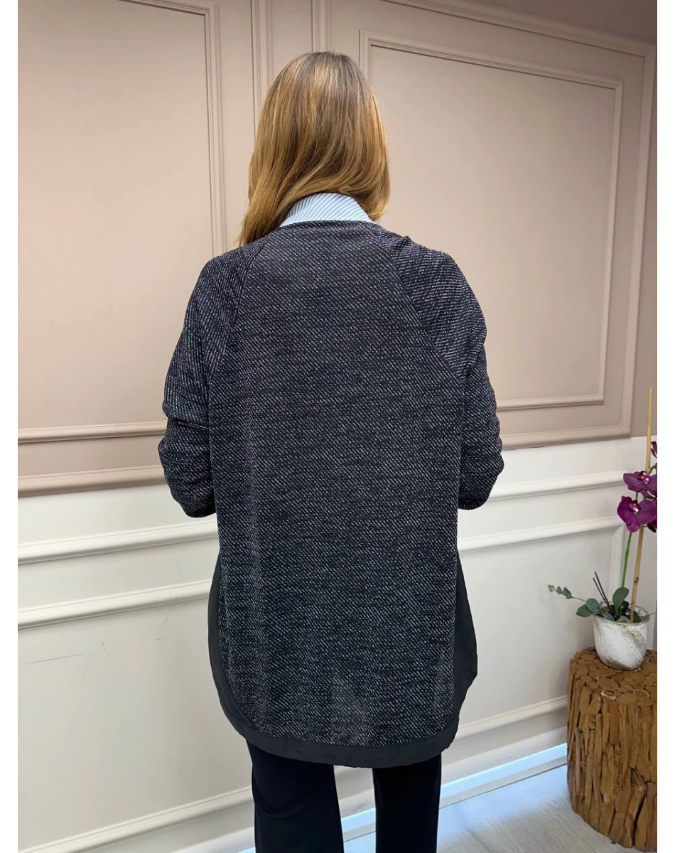 Ghisa 25YGSTNK4820 Mavi Gümüş Tunik