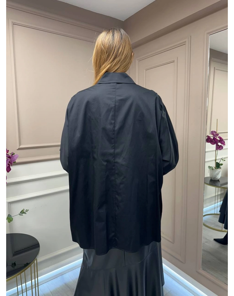 Ghisa 25YGSTNK4848 Siyah Taşlı Tunik