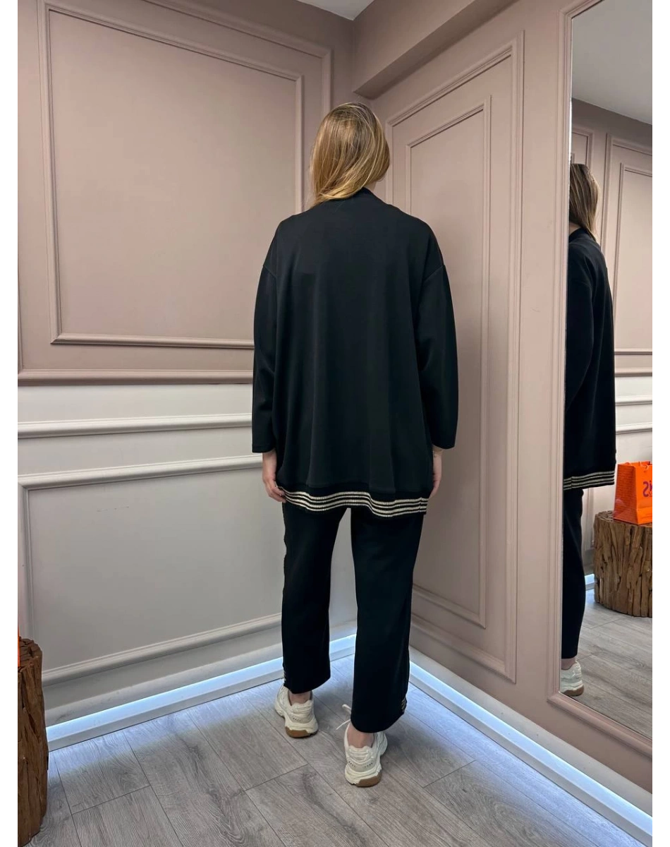 Ghisa 25YGTKM4810 Siyah İkili Takım