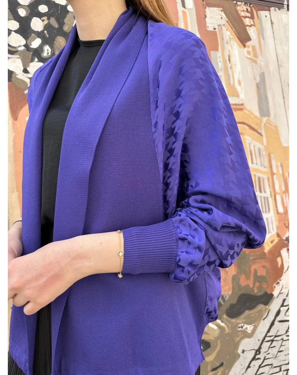 Ghisa 25YÖRHRK3157 Mor Hırka