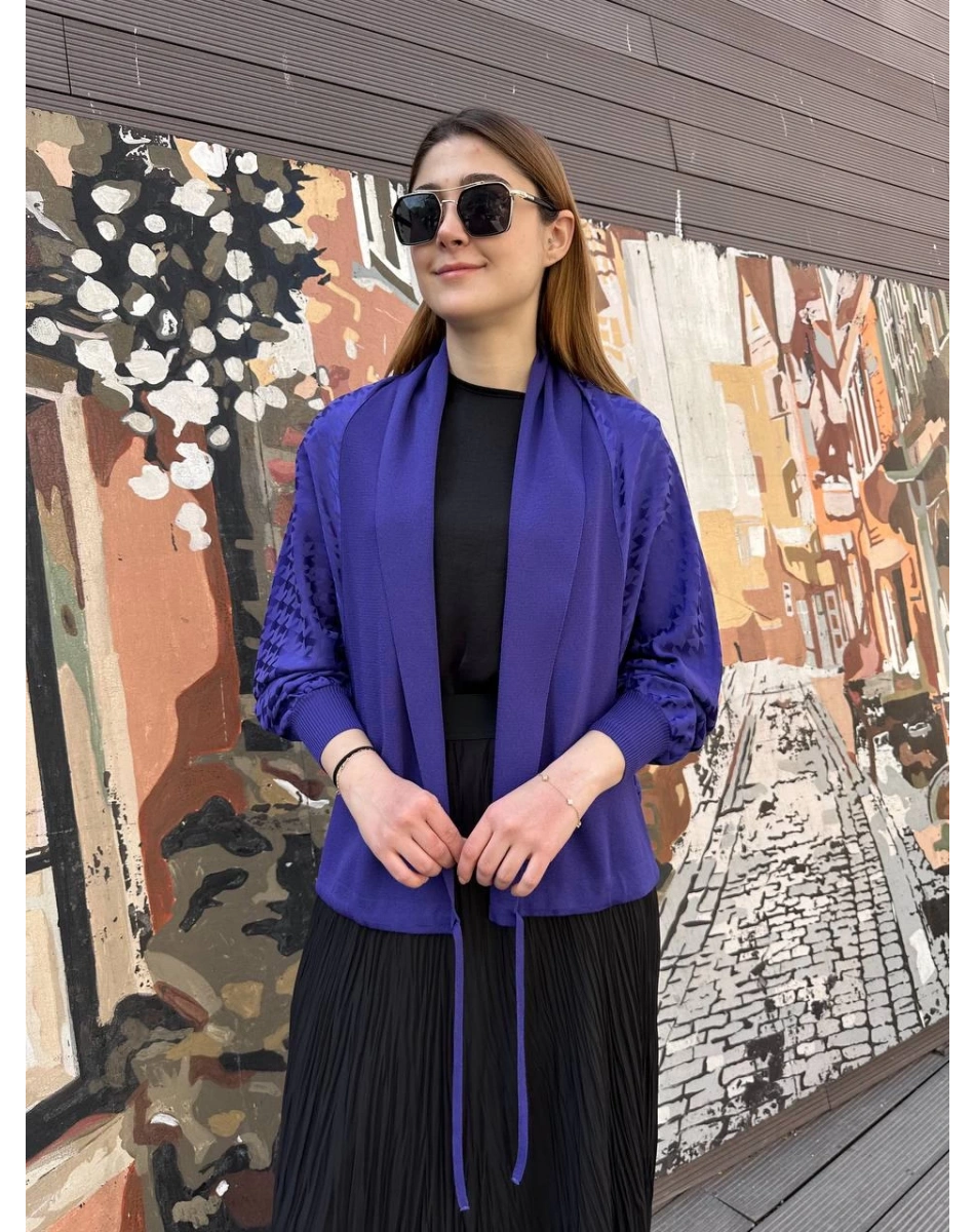 Ghisa 25YÖRHRK3157 Mor Hırka