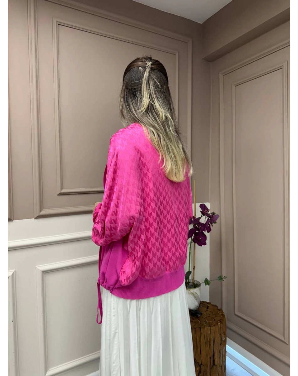 Ghisa 25YÖRHRK3157 Pembe Hırka