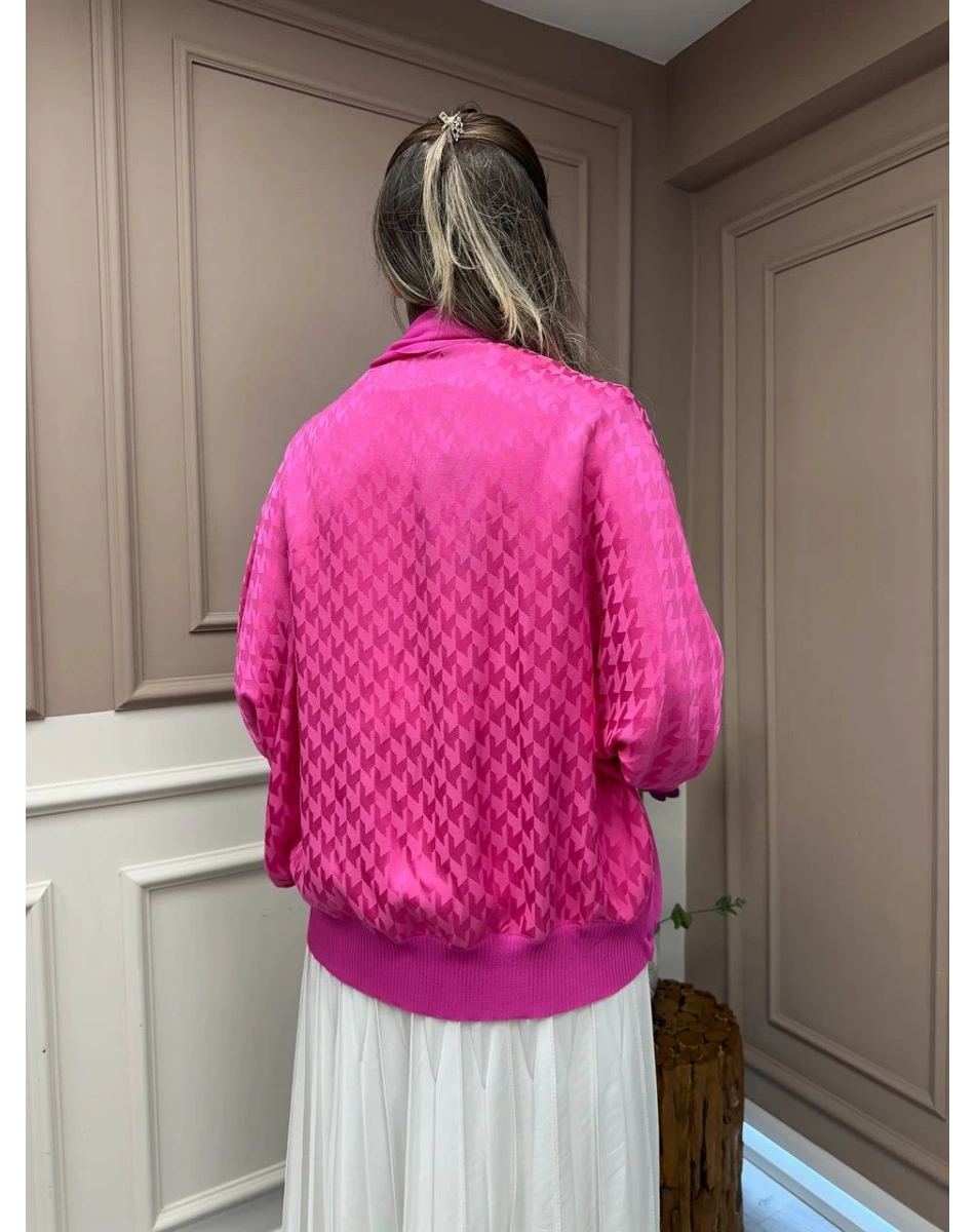 Ghisa 25YÖRHRK3157 Pembe Hırka