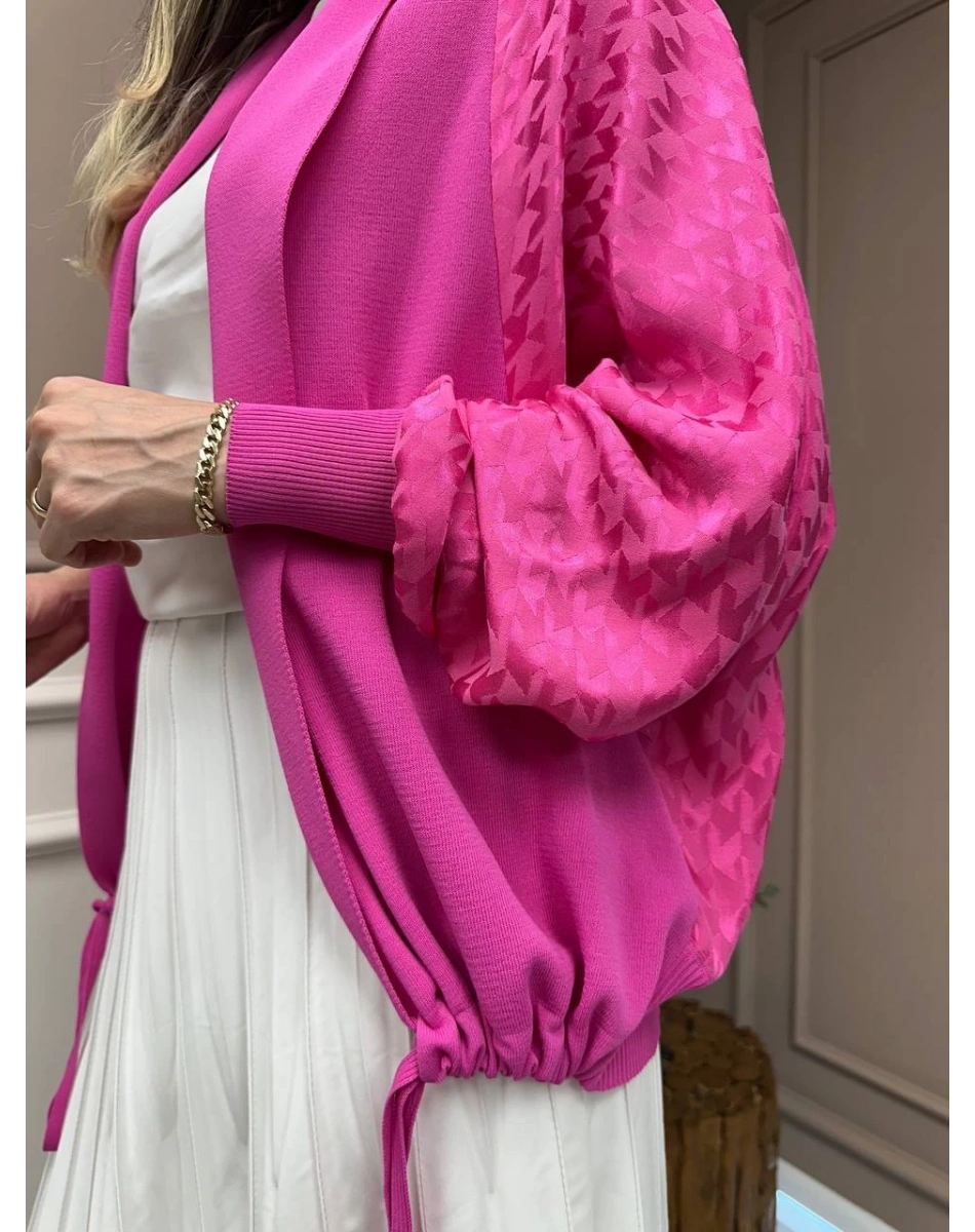 Ghisa 25YÖRHRK3157 Pembe Hırka