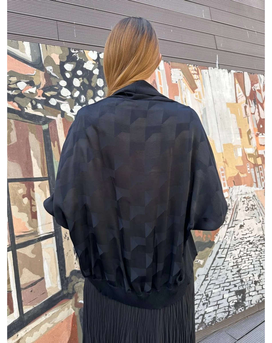 Ghisa 25YÖRHRK3157 Siyah Hırka