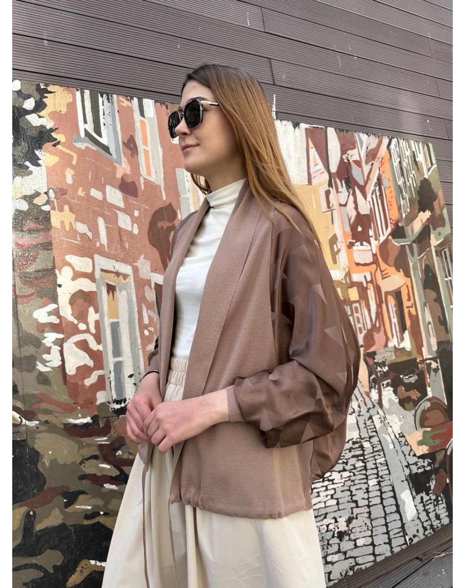 Ghisa 25YÖRHRK3157 Vizon Hırka