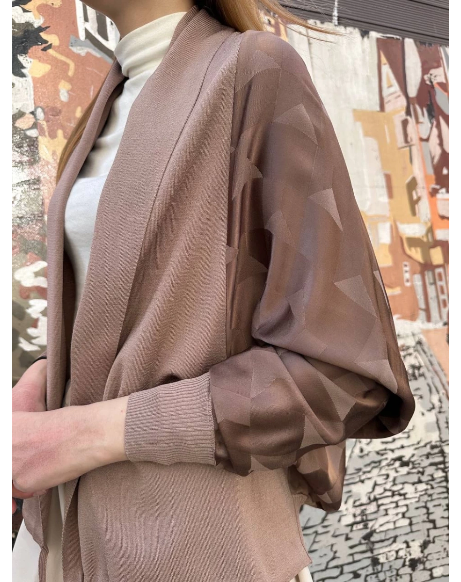 Ghisa 25YÖRHRK3157 Vizon Hırka