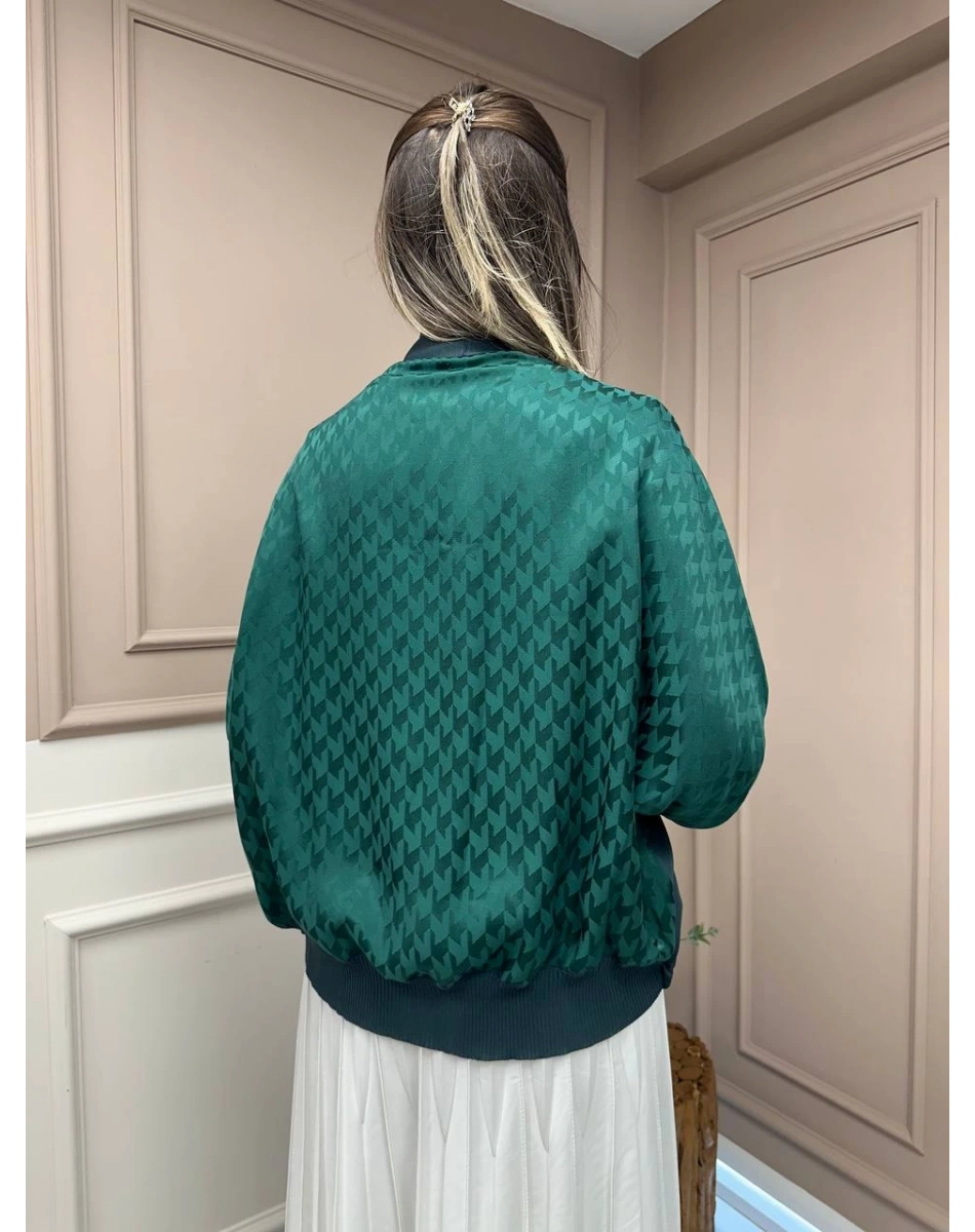 Ghisa 25YÖRHRK3157 Zümrüt Hırka