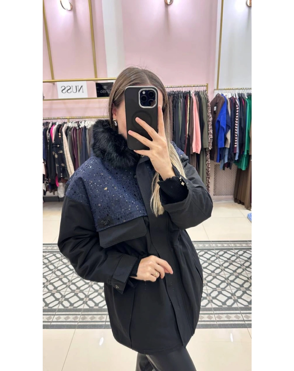 Ghisa 26KGSKBN6542 Siyah Lacivert Kaban