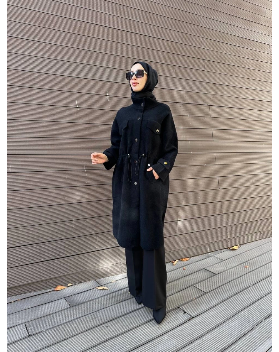 Ghisa 26KGSKBN6551 Siyah Angora Kaban