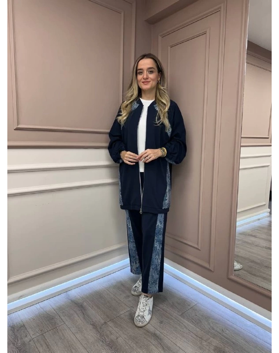 Ghisa 26KGSTKM3200 Lacivert İşleme Detaylı Takım