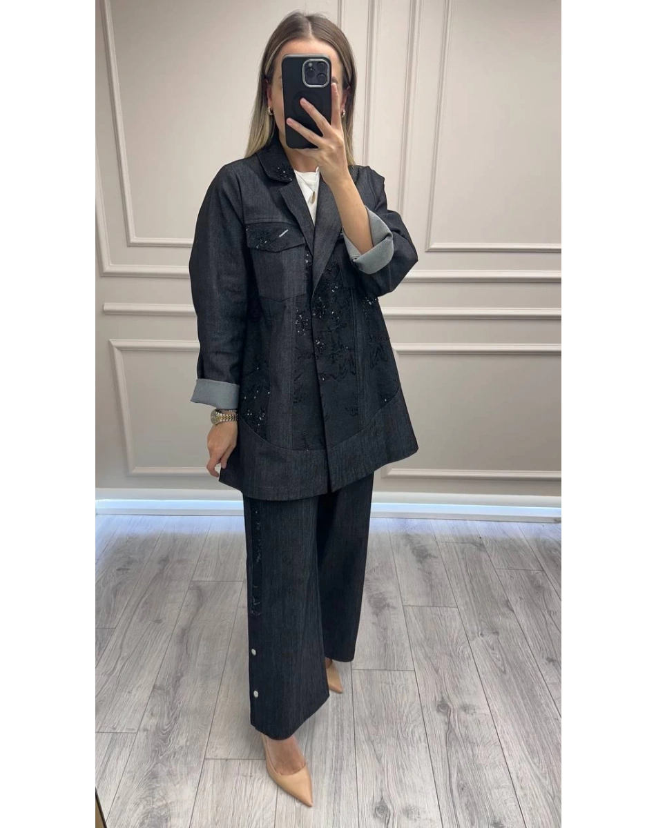 Ghisa 26KGSTKM3209 Siyah İkili Takım