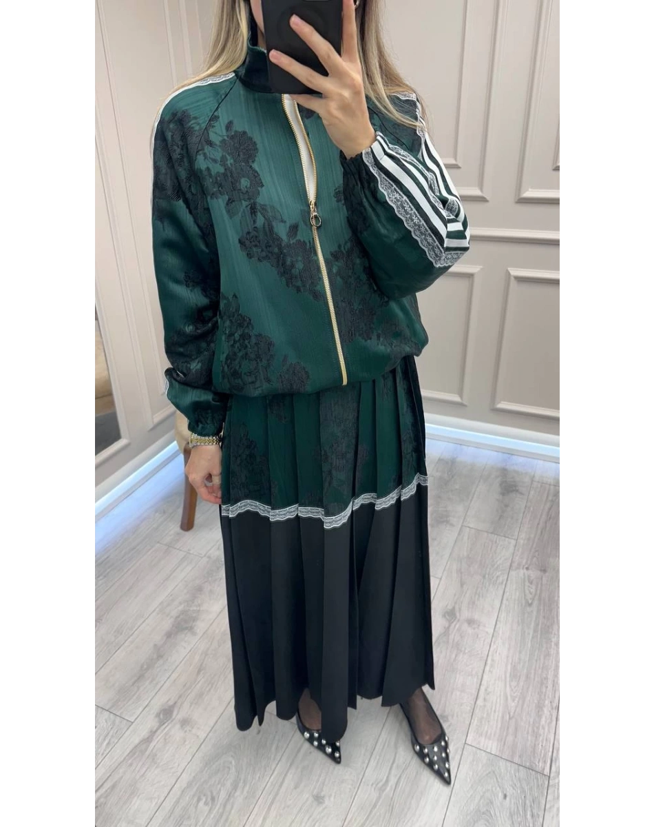 Ghisa 26KGSTKM3248 Yeşil Etekli Takım