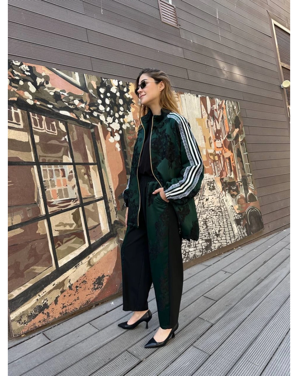 Ghisa 26KGSTKM3271 Yeşil Baskılı Takım