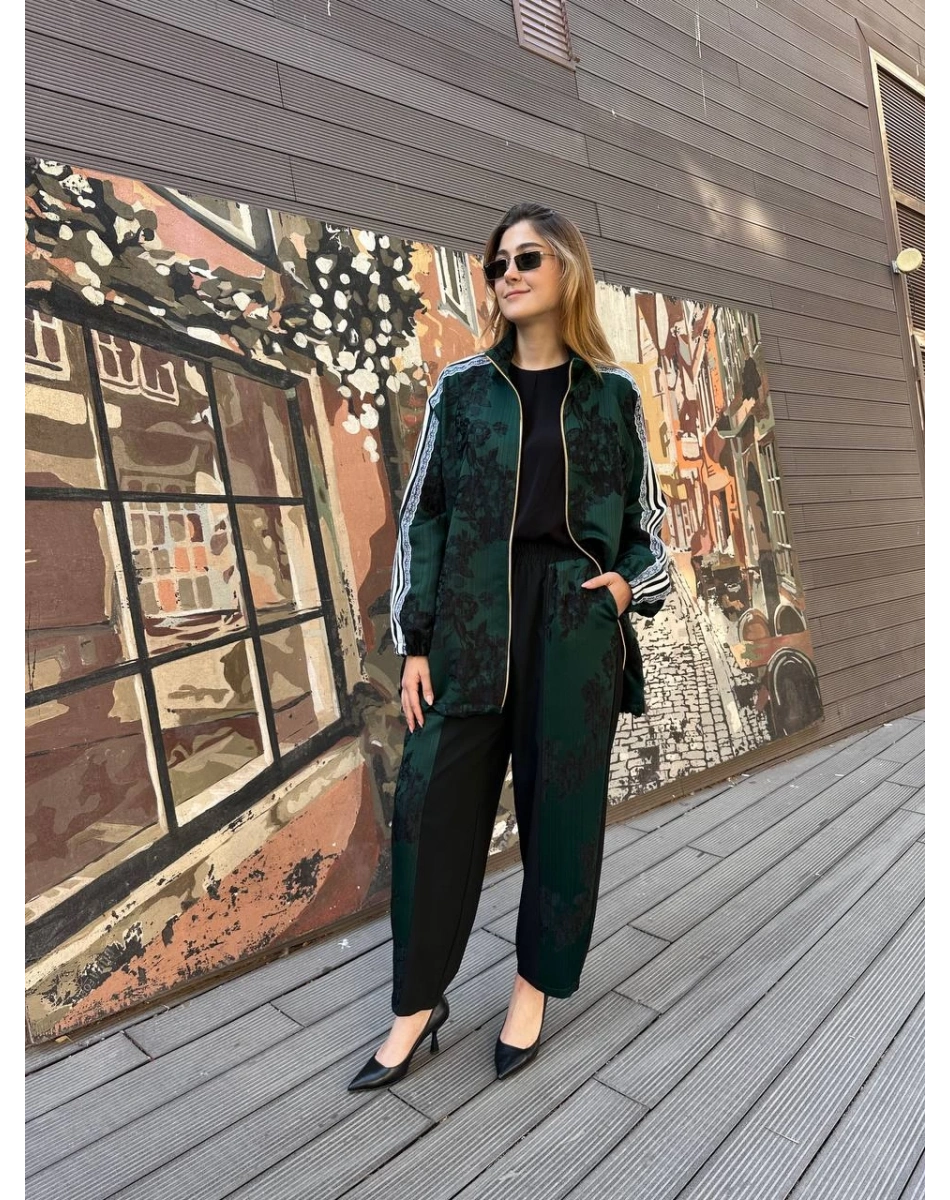 Ghisa 26KGSTKM3271 Yeşil Baskılı Takım