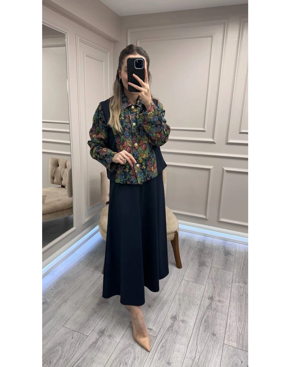 Ghisa 26KGSTKM3342 Lacivert İkili Takım