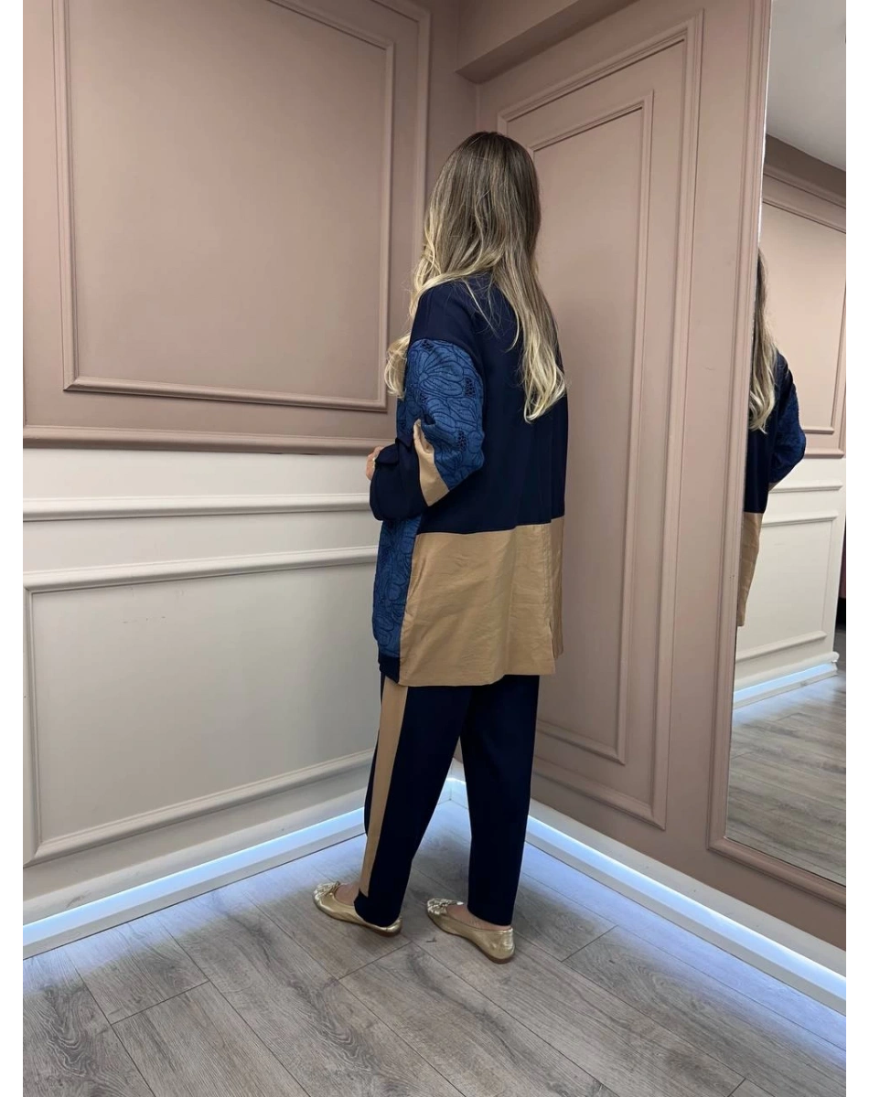 Ghisa 26KGSTKM4025 Orijinal Parça Kumaş Detaylı İkili Takım