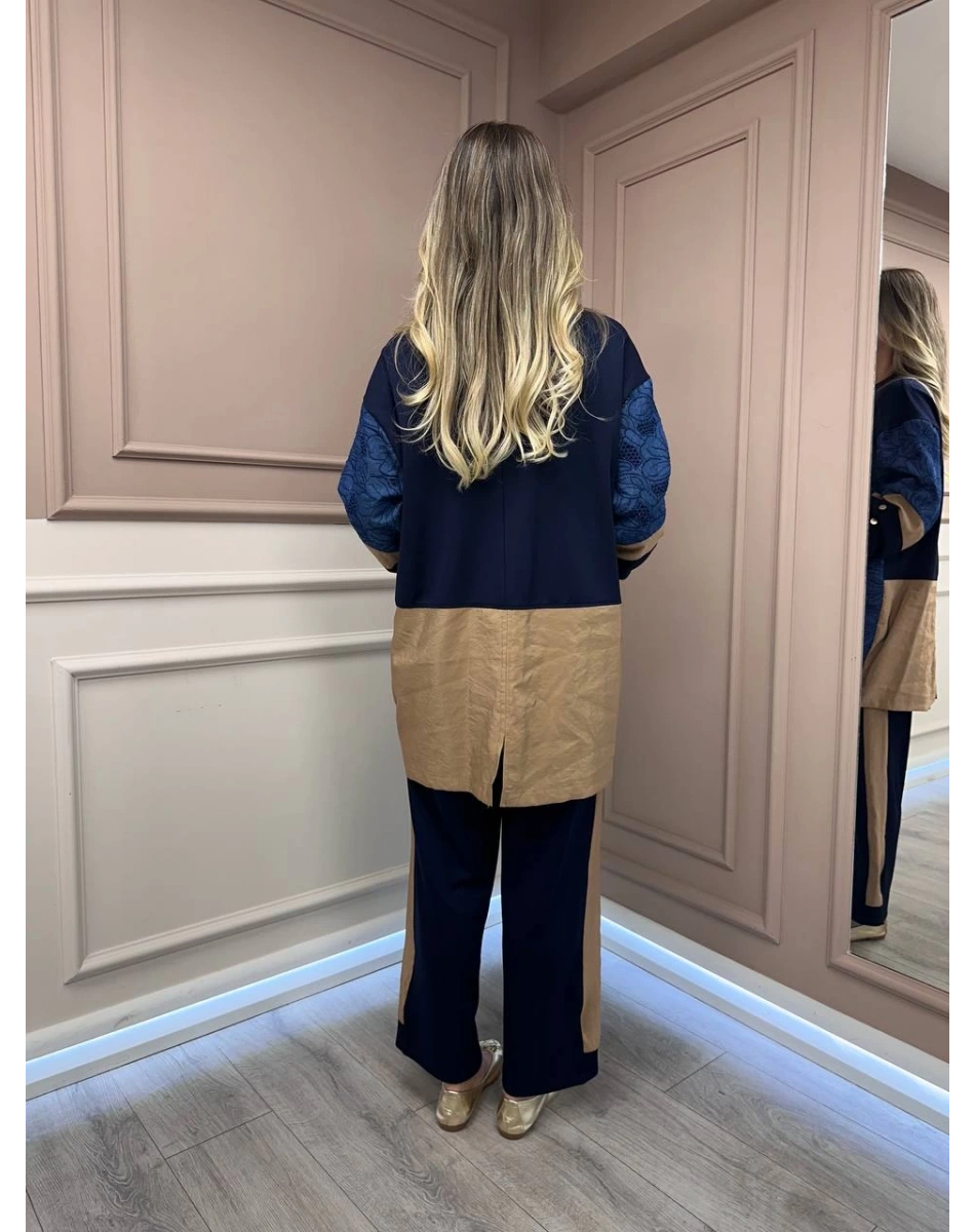 Ghisa 26KGSTKM4025 Orijinal Parça Kumaş Detaylı İkili Takım