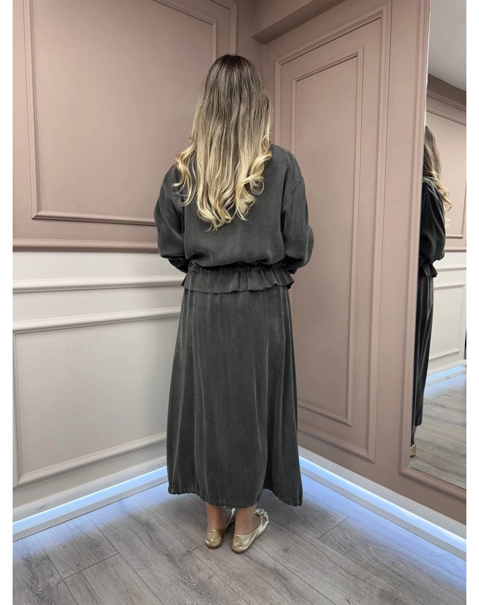 Ghisa 26KGSTKM4046 Kahve Etekli Takım