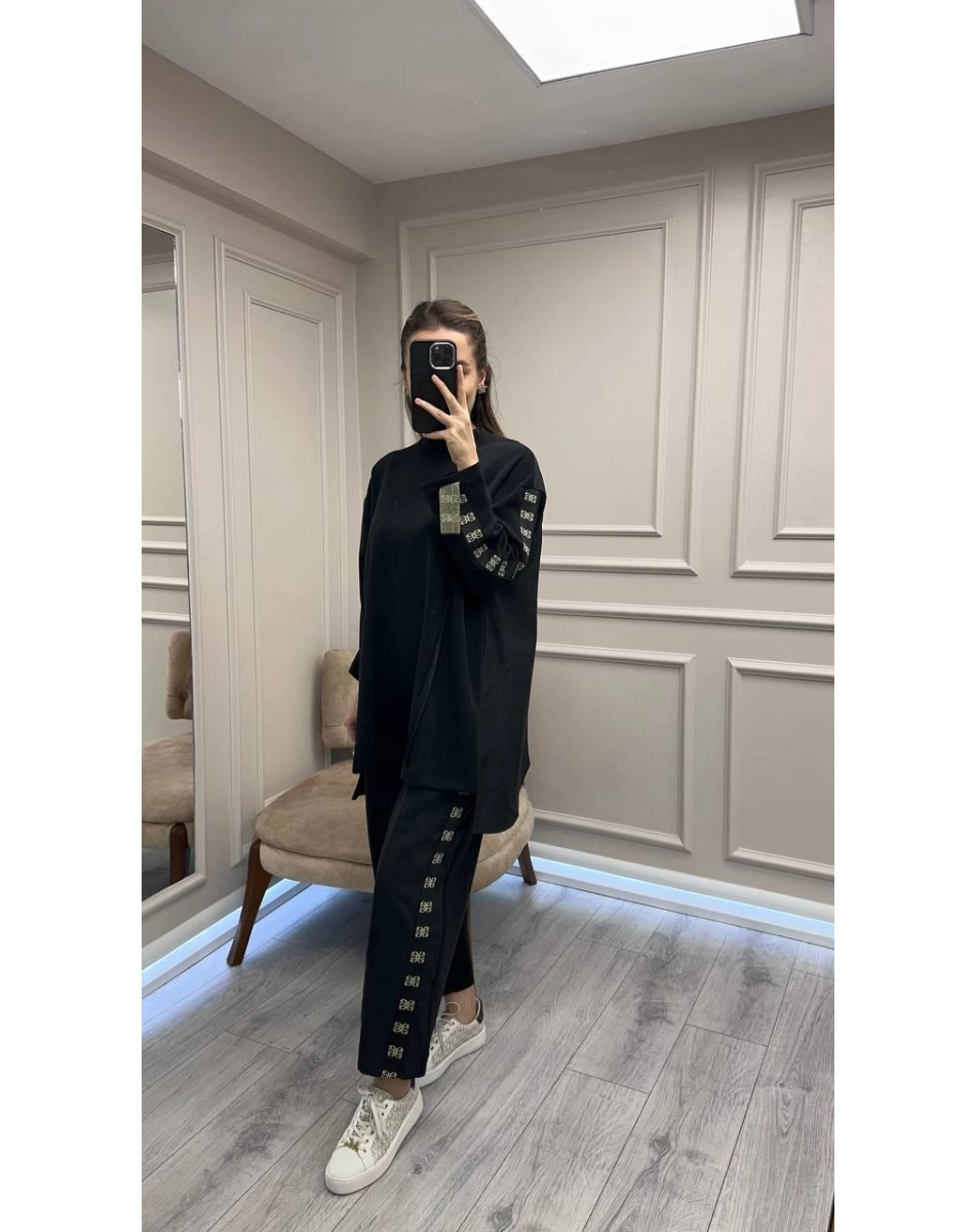 Ghisa 26KGSTKM4090 Siyah Yanı Detaylı Takım