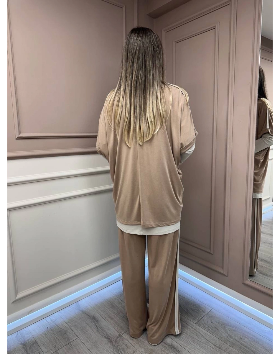 Ghisa 26KGSTKM4094 Camel Üçlü Takım