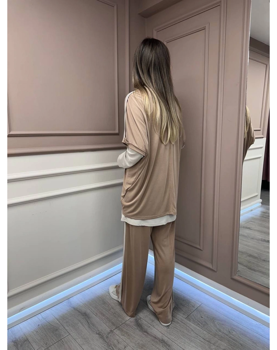 Ghisa 26KGSTKM4094 Camel Üçlü Takım