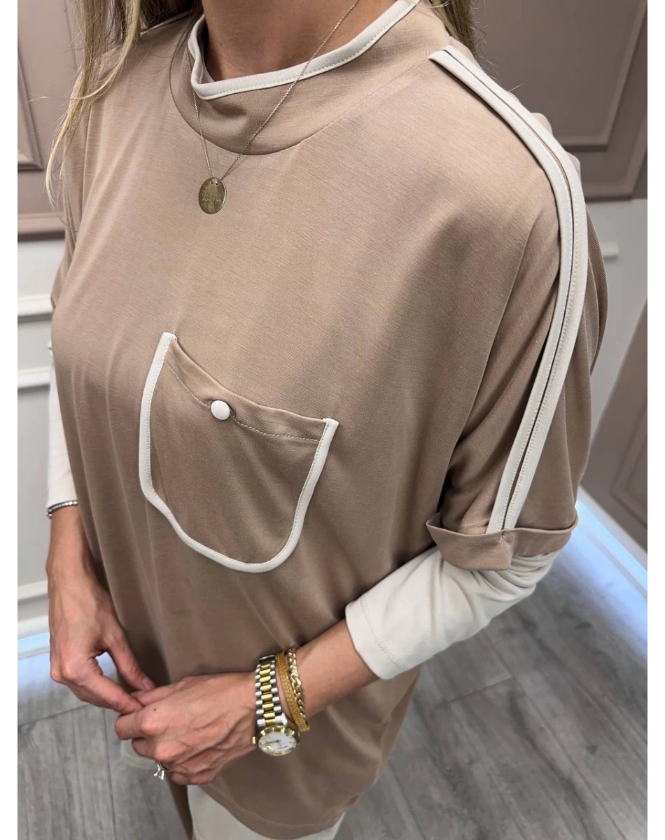 Ghisa 26KGSTKM4094 Camel Üçlü Takım