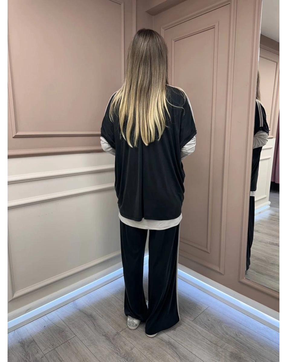 Ghisa 26KGSTKM4094 Siyah Üçlü Takım