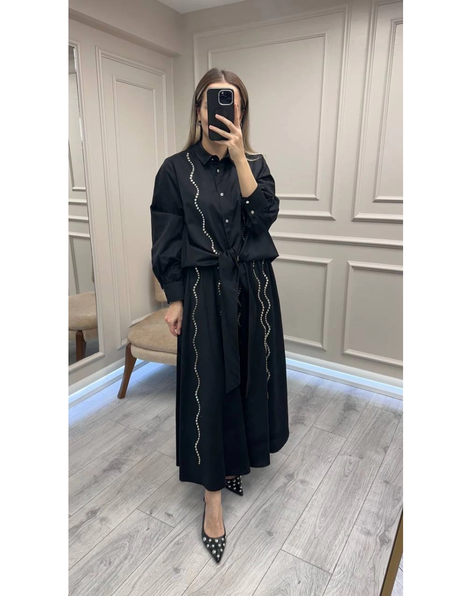 Ghisa 26KGSTKM4125 Siyah Etekli Takım