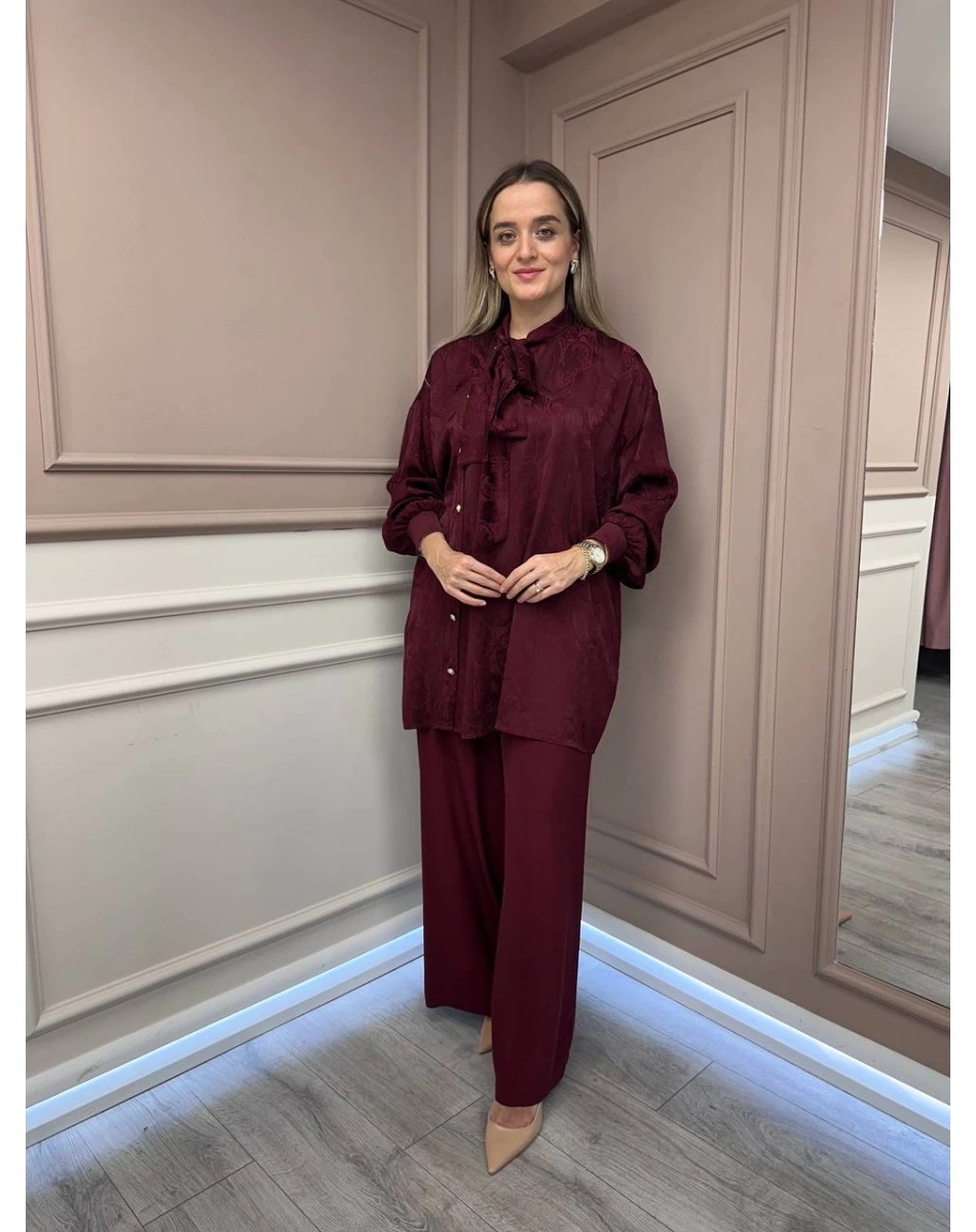 Ghisa 26KGSTKM4126 Bordo Yakası Bağlama Detaylı Takım