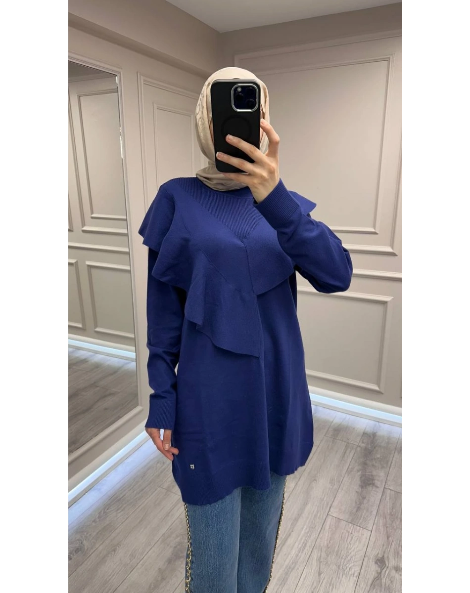 Ghisa 26KOBTNK4206 Lacivert Tunik
